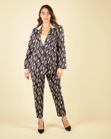 GIACCA DOPPIOPETTO IN FANTASIA