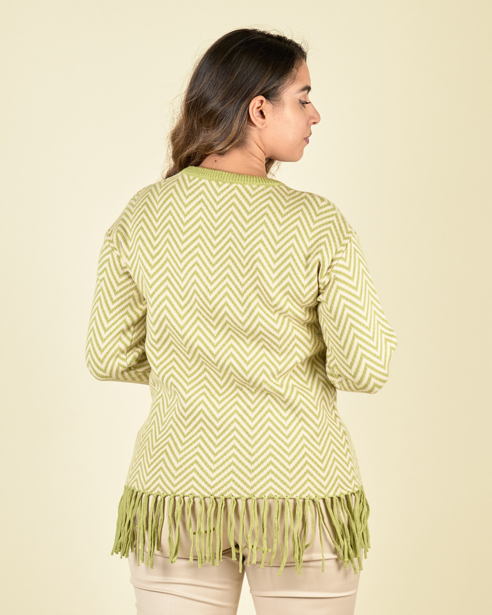 Maglietta Donna A Maniche Corte Con Motivo Zigzag – Scollo A Barchetta, Taglie Forti 40-50, Vestibilità Comoda