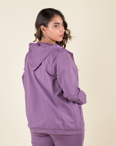 FELPA CON PAILLETTES