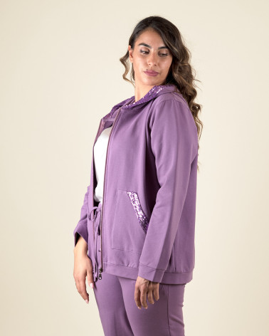 FELPA CON PAILLETTES