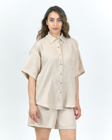 CAMICIA MORBIDA CON MANICA SCESA