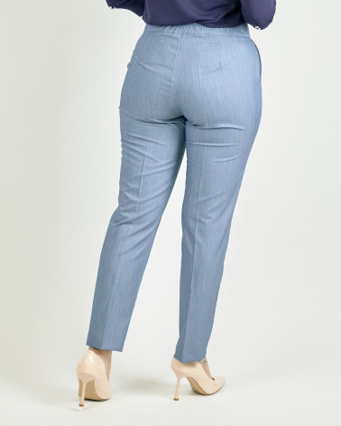 PANTALONI CLASSICI EFFETTO JEANS