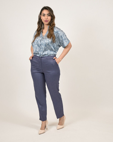 PANTALONI IN CHAMBRAY