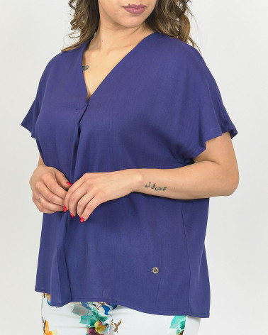 MAGLIA IN MISTO LINO