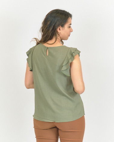 TOP IN MISTO LINO