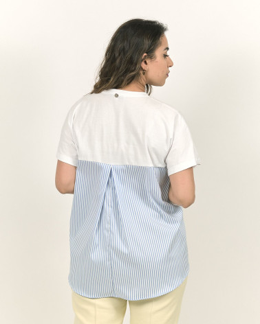 MAGLIA CON RIGHE POSTERIORI