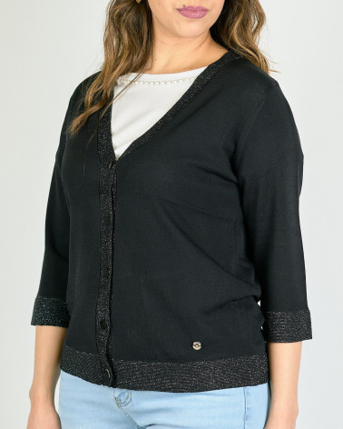 CARDIGAN PROFILI LUREX