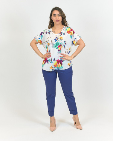 BLUSA IN FIORI