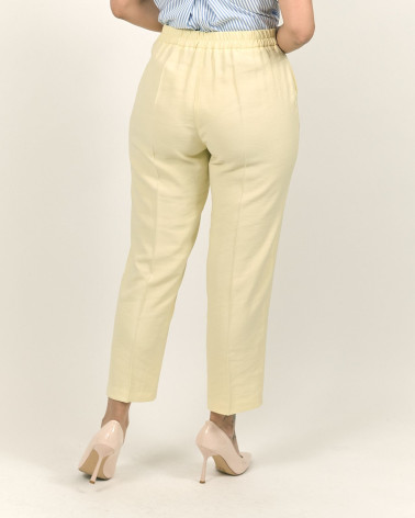 PANTALONI CAPRI YELLOW