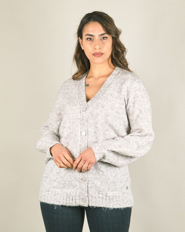 Cardigan in mohair