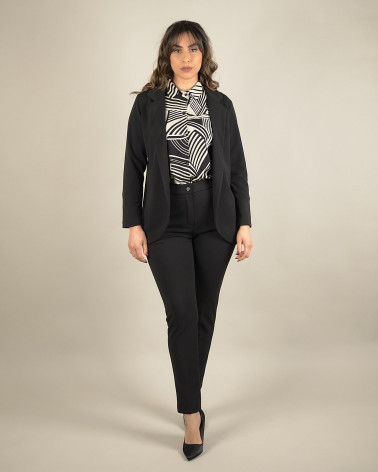 Blazer elegante in scuba crepe special price