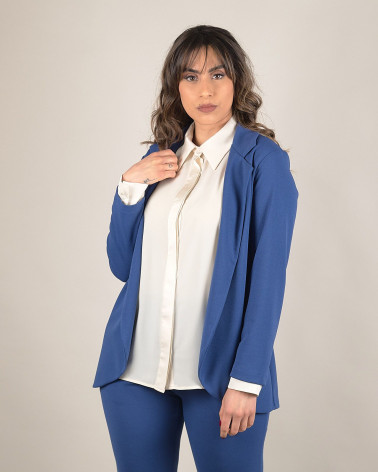 Blazer elegante in scuba crepe special price