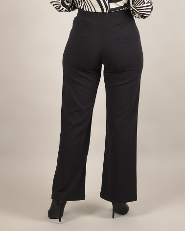 Pantaloni palazzo in scuba crepe special price