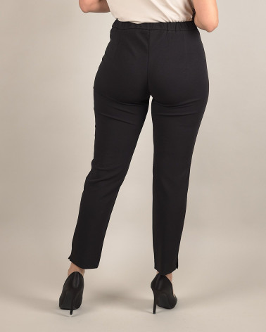 Pantaloni capri eleganti in scuba crepe