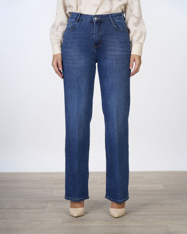 Jeans straight fit in denim