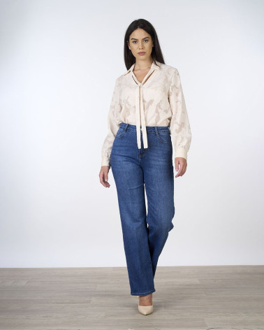 Jeans straight fit in denim