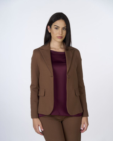 Blazer monopetto in Punto Milano