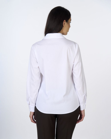Camicia bianca in cotone
