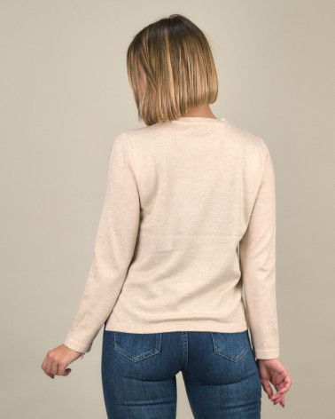 Maglia con strass degradé