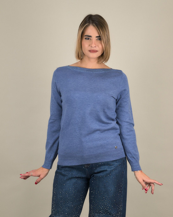 Maglia con scollo a...