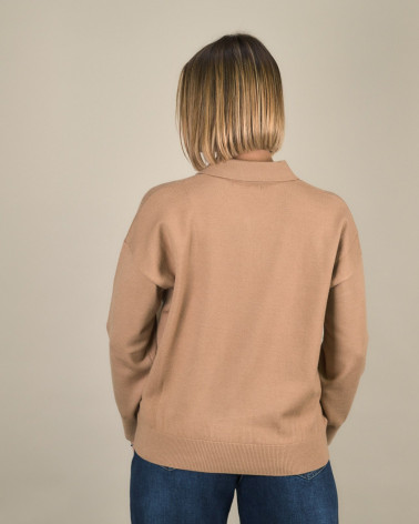 Maglia polo con taschino