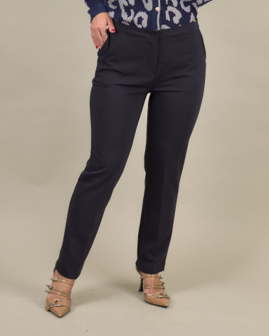 Pantaloni capri in mano lana