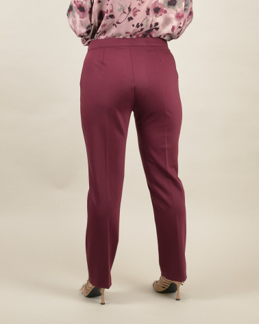 Pantaloni capri in mano lana