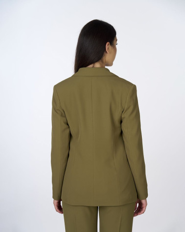 Giacca fluida monopetto