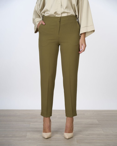 Pantaloni dritti fluidi