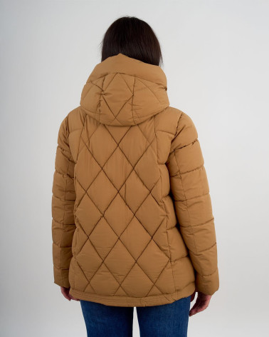 Piumino trapuntato con cappuccio