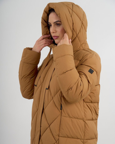 Piumino trapuntato con cappuccio