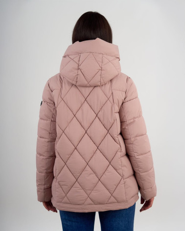 Piumino trapuntato con cappuccio