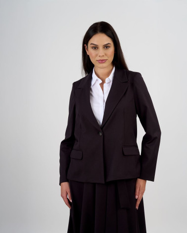 Blazer monopetto moro