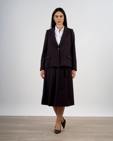 Blazer monopetto moro