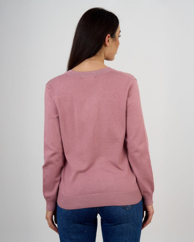 Cardigan con profili lurex