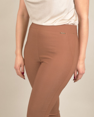 Pantaleggins in tessuto stretch