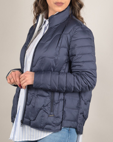 Piumino leggero con zip