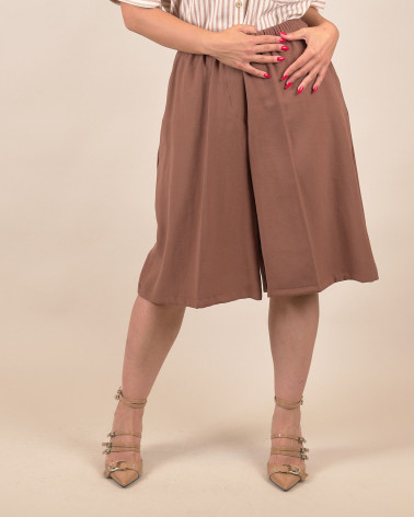 Bermuda tabacco a gamba larga