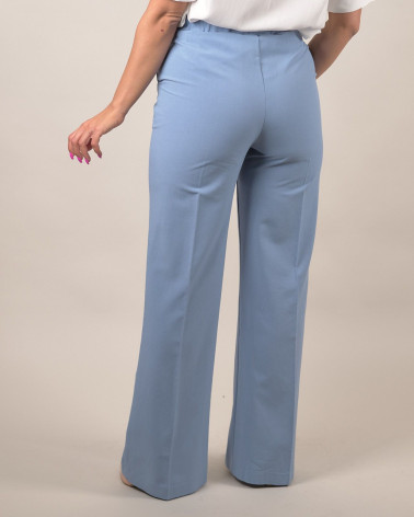 Pantaloni dritti color polvere