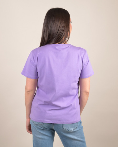 T-shirt con dettaglio gioiello