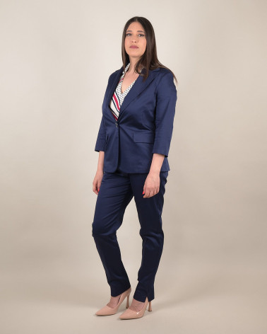 Giacca in cotone con manica 3/4