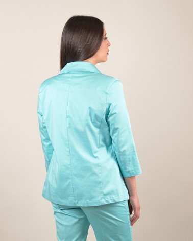 Giacca in cotone con manica 3/4