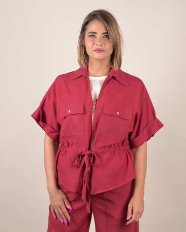 Shariana tegola in lino e viscosa