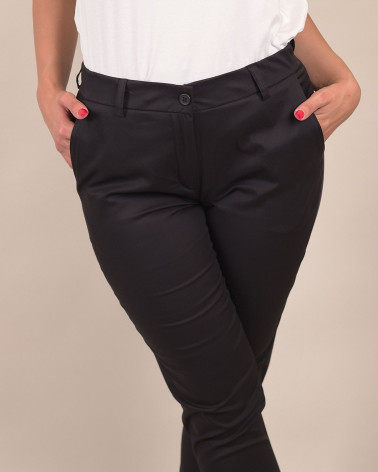 Pantaloni chino con piega