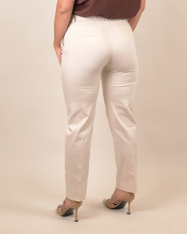 Pantaloni chino in cotone