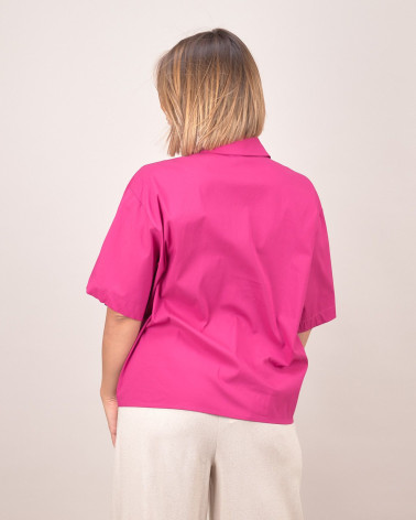 Camicia over in cotone