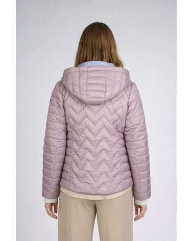 Piumino leggero trapuntato con cappuccio
