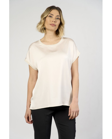 T-shirt bimaterica