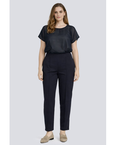 Pantaloni blu dal taglio dritto