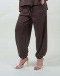 Pantaloni jogger marrone|Colore:Marrone